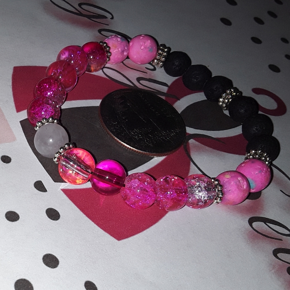 🌹Rose Quartz🌹Natural Stone Bracelet